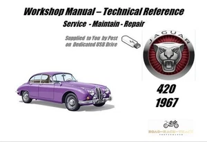 Jaguar 420 Workshop Service Manual USB 1967 - Picture 1 of 11