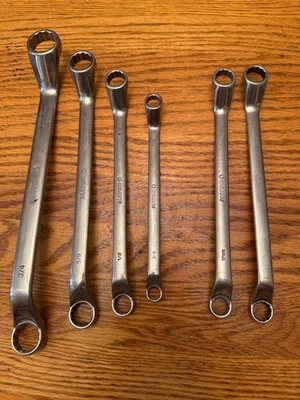 HERRAMIENTAS MATCO 3 PIEZAS MÉTRICAS PROFUNDAS OFF-SET LLAVES DE EXTREMO DE CAJA 10-11, 12-14, 13-15 Foto 1 de 4