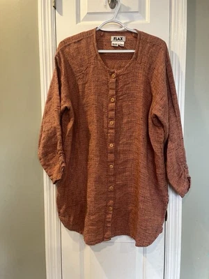 Tónico Lino Óxido 100% Lino Mujer Talla M Foto 1 de 4