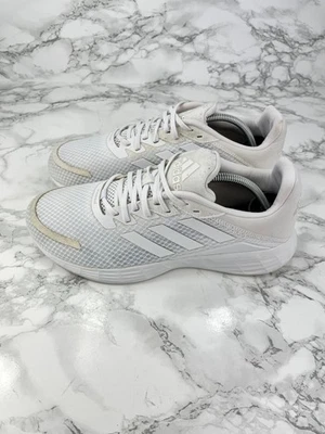 Mens Running Shoes White UK 8 Adidas Lightmotion Lightweight Breathable Trainers - Image 1 of 4