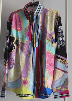 NEW Men's Versace long sleeved shirt SIZE L 10301 - Image 1 of 4