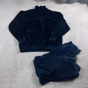 VINTAGE Southpole Tracksuit Mens Extra Large Blue Velour Hip Hop Baggy Y2k 00s - Picture 1 of 23