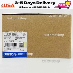 New In Box OMRON PLC Module NX1P2-1040DT PLC Controller Fast Ship  US Free TAX - Picture 1 of 1