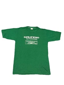 Vintage 1980s Grundig Auto Sound Promo T Shirt Size Medium - Bild 1 von 6