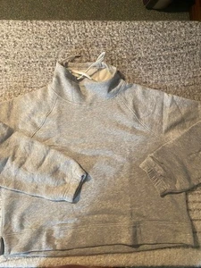 Tek Gear Damen Petite Large grau Fleece Wasserfallausschnitt Sweatshirt - Bild 1 von 4