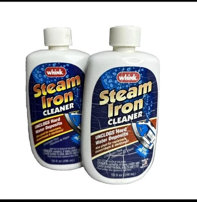 (2) Whink Steam Iron Cleaner Unclogs Hard Water Deposits Discontinued 10 oz - Image 1 of 4
