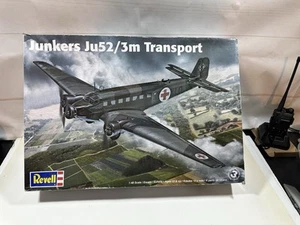 Revell Junkers Ju52/3m Transport 1/48 Scale Model - Picture 1 of 12