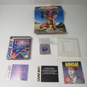 Tetris (Nintendo Game Boy, 1989) CIB komplett in Box mit Schutzhülle GETESTET - Bild 1 von 17