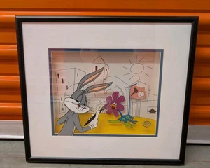 Bugs Bunny Daffy Duck "Duck Amuck" Animation Cel 513/1000 Sericel Warner Bros - Picture 1 of 2
