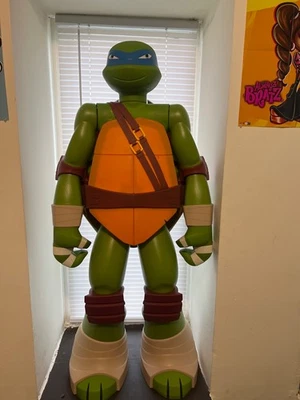 De colección COLOSSAL Leonardo 48" 4 ft Leo Teenage Mutant Ninja Turtles Jakks Pacific Foto 1 de 2