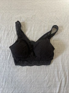 SO LACE PLUNGE LACE BRALETTE SOFT LACE BLACKINTIMATES SIZE Medium - Picture 1 of 5