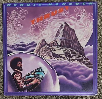 HERBIE HANCOCK - THRUST - 1974 Columbia 32965 LP Vinyl Record - NM Foto 1 de 4