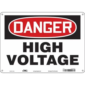 Condor Safety Sign,10 in x 14 in,Polyethylene 479P62 Condor 479P62 0194484236243 - Picture 1 of 1