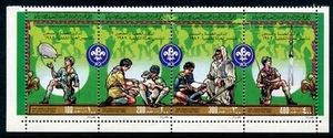 Libia 1011, Estampillada sin montar o nunca montada, Movimiento Scout 75a Año.. x7386 - Imagen 1 de 1
