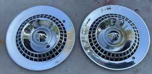 1959 DODGE -CHRYSLER = 15" HUBCAP PAIR = OEM DRIVERS - Picture 1 of 13