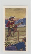 1961 Barratt The Wild West Series of 24 Tea The Singing Cowboy #17 z6d