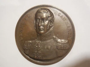 Argentina medaglia monumento indipendente Bueneos Aires 1910 generale San Martino - Foto 1 di 2