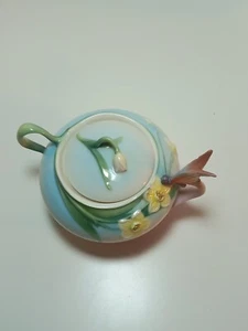 Collezione Franz Fine Porcellana - Zuccheriera Farfalla - Design Scolpito XP1877 - Foto 1 di 7
