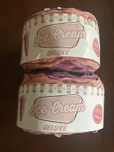 Lion Brand Ice Cream Deluxe - Rockaway - 2 Cakes #205 - Self Striping Yarn - Picture 1 of 7