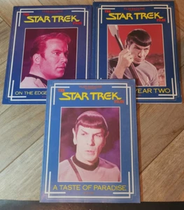 Vintage Star Trek Files Magazine 1985 lot of 3 Original series scifi - Picture 1 of 7