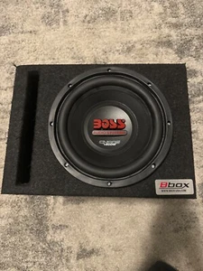 Boss CH10DVC 1500W 10" Car Subwoofer with Vented/Ported Enclosure Box Package - Picture 1 of 5
