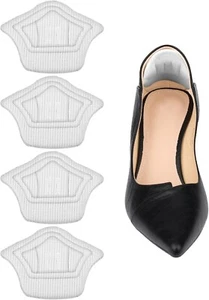 2x pairs Heel Grips for Loose Shoes Premium Cushion Inserts for Comfortable Wear - Picture 1 of 4