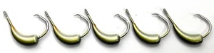 Weighted Circle Hooks 8/0 Package of 5 Menhaden Color 3/4 ounce for Fishing - Picture 1 of 3