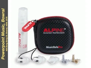 Alpine MusicSafe Pro Earplugs - 1 Pair - Noise Reduction up to 22dB - Clear - Picture 1 of 7