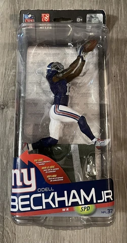 NEW YORK GIANTS ODELL BECKHAM JR.#13 NFL FOOTBALL SERIES 37 MCFARLANE OBJ  NYG Cover