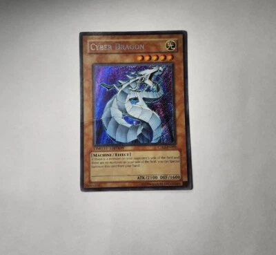yugioh Cyber Dragon CT03-EN002 Secret Rare Limited Edition CREASED - Image 1 of 4