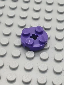 LEGO® 15x Rund Platte Round Brick 2x2 - 4032 - Dark Purple Lila - Bild 1 von 1