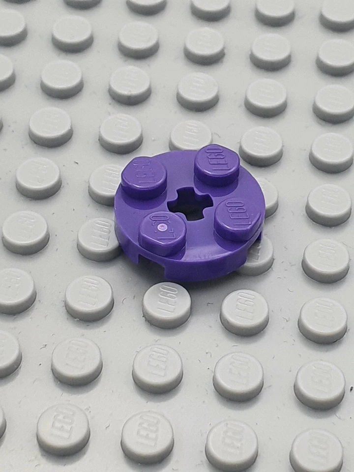 LEGO® 15x Rund Platte Round Brick 2x2 - 4032 - Dark Purple Lila - Bild 1 von 1