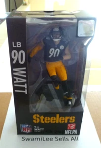 2021 NFL Import Dragons Football Figur TJ Watt Pittsburgh Steelers - Bild 1 von 4