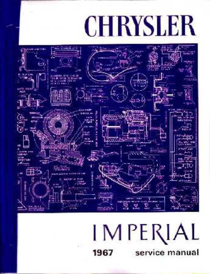 1967 Chrysler Imperial 300 New Yorker Shop Service Repair Manual Book Guide OEM