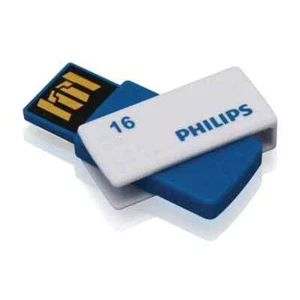 Philips 16 GB USB-Stick Sato Edition • USB 2.0 Laufwerk drehbare Verschlusskappe - Bild 1 von 1