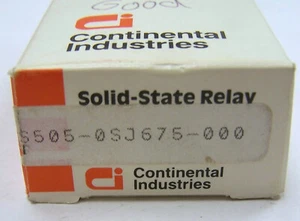 Continental Industries Solid State Relay 25A 24-330VAC, S505-0SJ625-000 New - Picture 1 of 6