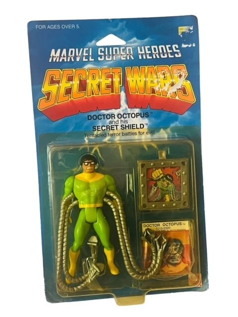 Figura de acción Marvel Secret Wars 1984 Doctor Octopus Dr Mattel Shield sin usar, en caja BMC1 Foto 1 de 4