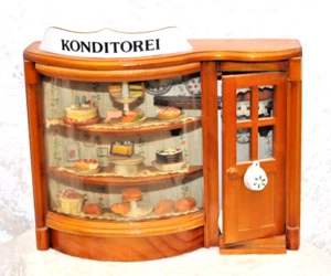 Reutter Porzellan -  Konditorei  Miniatur Schaufenster - Wandbild - Bild 1 von 12