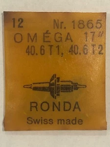 OMEGA 40.6 T1,40.6 T2 STAFF NEW OLD STOCK /G2985 - Bild 1 von 2