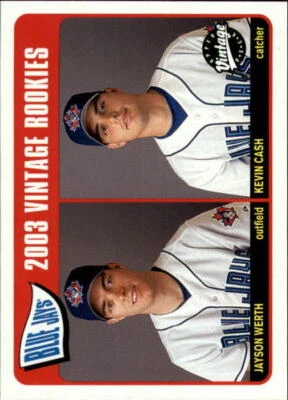 2003 Upper Deck Vintage #232 J.Werth/K.Cash - NM-MT - Image 1 of 2