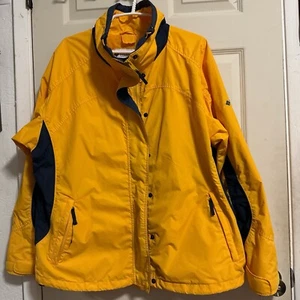 Columbia Core Interchange Amarillo Gris Abrigo Chaqueta Para Mujer Talla XL - Imagen 1 de 8