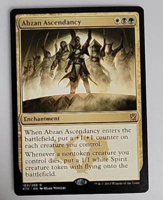MTG Abzan Ascendancy Khans of Tarkir 160/269 Regular Rare - Image 1 of 2
