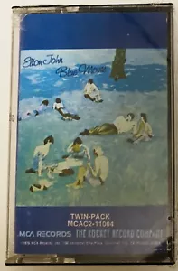 elton john 1976 sealed blue moves cassette tape twin pack nos - Imagen 1 de 2