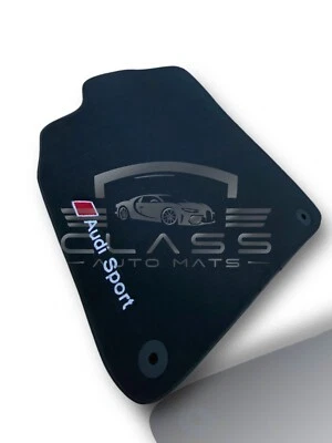 Alfombrillas de terciopelo para coche Audi A3 A4 A5 A6 A7 A8 S RS Q3 Q5 Q7 Q8 4 PIEZAS Foto 1 de 4