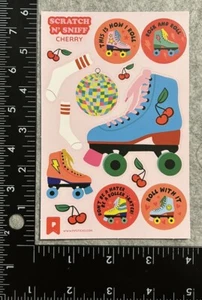 Pipsticks Scratch N’ Sniff Roller Skates Cherry Skating Rink Pipstickers