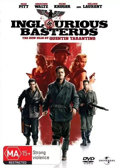 Inglourious Basterds DVD - Brad Pitt (Region 4, 2009) Free Post - image 1 of 1