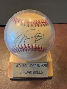 Michael Jordan Autographed Baseball With COA - Picture 1 of 4