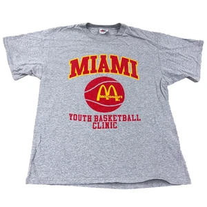 Vintage Miami Ohio Redhawks Nike Shirt Men Medium McDonalds Basketball 90s USA - Picture 1 of 12