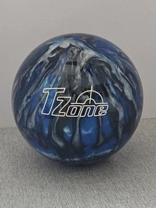 Brunswick TZONE Indigo Swirl 11 lb 4oz Bowlingkugel blau ungebohrt Neu - Bild 1 von 14