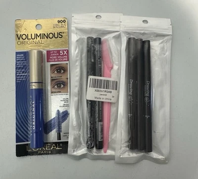 Mix Makeup Mascara And 2 Eyebrow Pencil Packages - Image 1 of 4